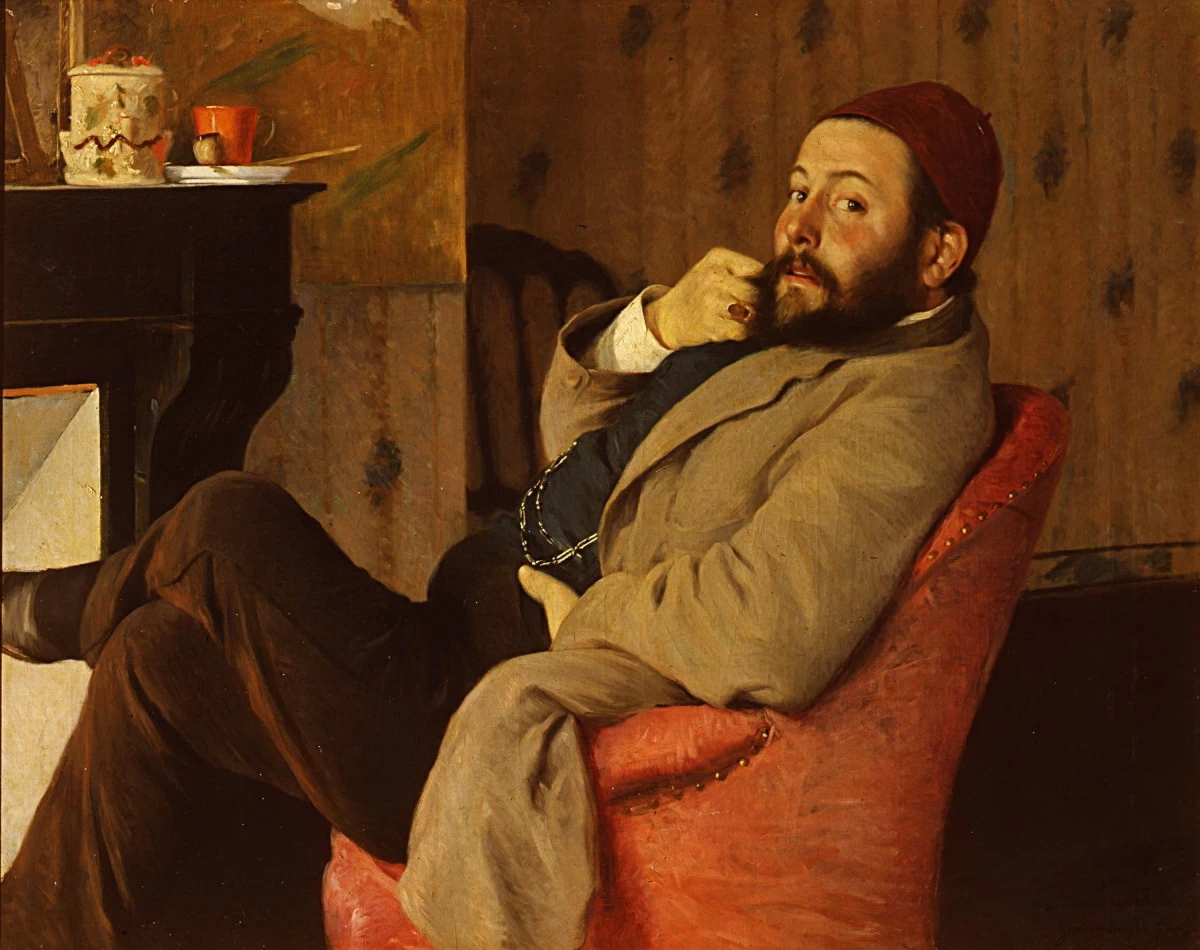 Ritratto di Diego Martelli - Galleria d’Arte Moderna, Palazzo Pitti, Firenze, Italia